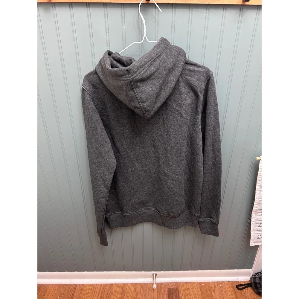The North Face Mens‎ TNF Pullover Hoodie Black Heather Size S